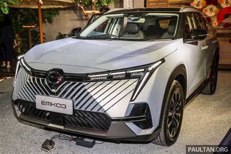 Gac Emkoo Previewed In Malaysia C Segment Suv Bigger Than Proton