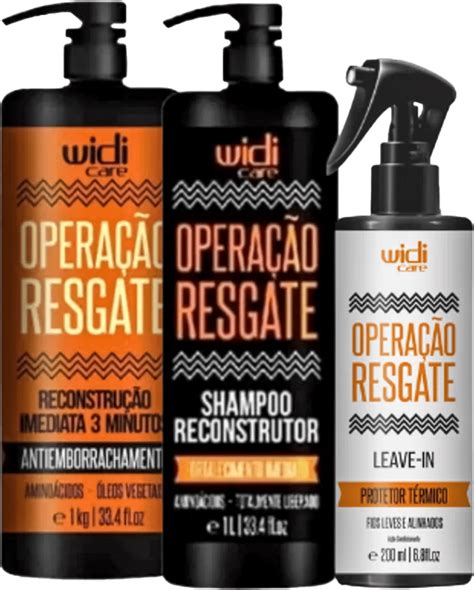 Kit Widi Care Trieto Operação Resgate Beleza na Web