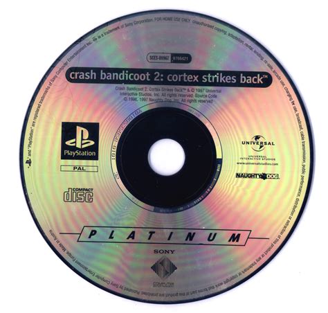 Crash Bandicoot 2 Cortex Strikes Back Psx Cover