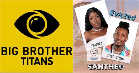 Bbtitans Sandra And Theo Traw Evicted