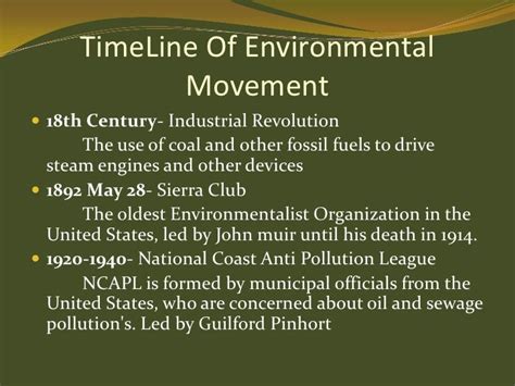 Environmental movement