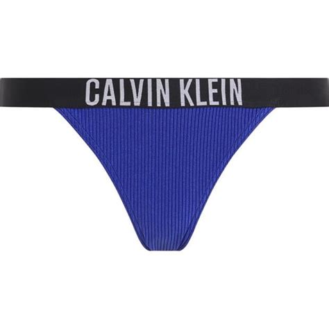 Calvin Klein Brazilian Bikini Bottoms Midnight Lagoon SportsDirect