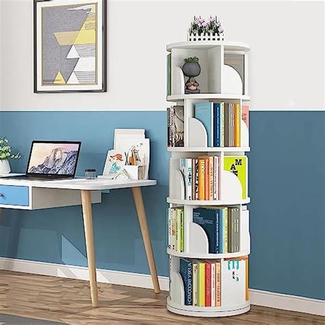 Amazon Rotating Bookshelf Tower Display Tier Floor Standing