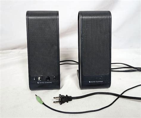 Altec Lansing Vs Watts Computer Speakers Pair Reverb