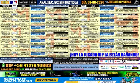 SÁBADO 08 06 2024 MLB CARTELERA FULL 15 JUEGOS GUÍA MLB ABIERTA