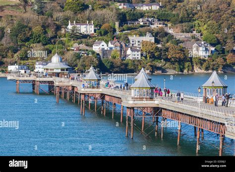 Wales, Bangor, Bangor Pier Stock Photo - Alamy