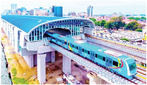 Lagos Blue Line Rail Begins Operations