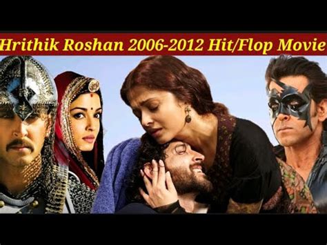 Hrithik Roshan Hits And Flops Movies List Fighter Tiger 3 YouTube