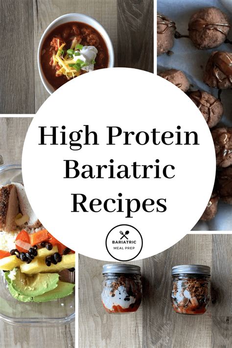 Best High Protein Bariatric Recipes - Bariatric Meal Prep