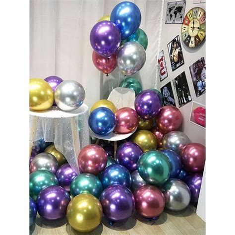 Jual Balon Super Chrome 12 Inch Shopee Indonesia