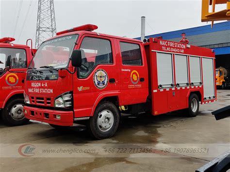 Isuzu Nkr X Hp Liters Water Tanker Fire Fighting Truck