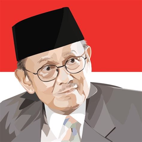 Bacharuddin Jusuf Habibie Over Royalty Free Licensable Stock