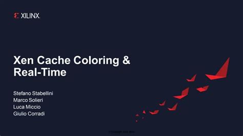 xen cache coloring interference  real time system
