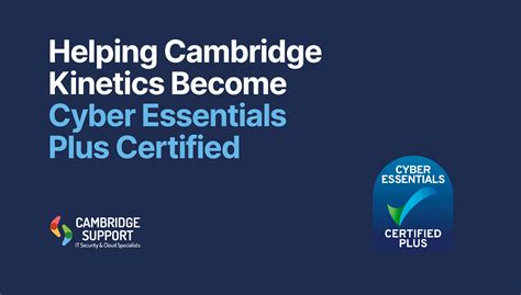 Helping Cambridge Kinetics Become Cyber Essentials Plus Certified