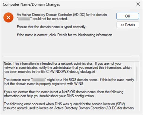 Active Directory Domain Join Troubleshooting Guidance Windows Server