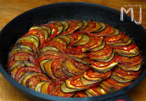 RATATOUILLE LA RECETA DE LA PELÍCULA Videoreceta Las Recetas de MJ