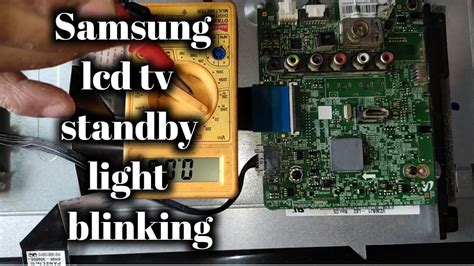 Samsung Lcd Tv Standby Light Blinking Problem Samsung Led Tv Standby