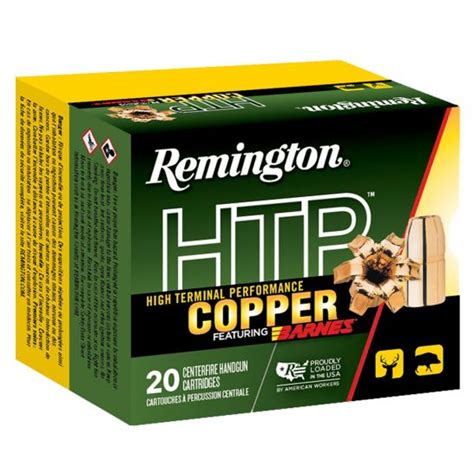 Remington Htp Copper Gr Barnes Tsx Boat Tail Wsm Ammo Box