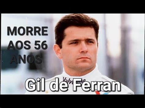 Gil De Ferran Morre Aos 56 Anos YouTube