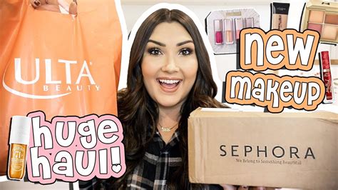 Huge New Makeup Haul From Sephora And Ulta Youtube