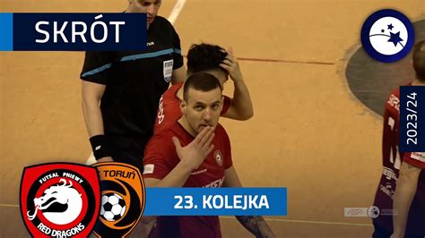 Red Dragons Pniewy FC Reiter Toruń 5 4 SKRÓT 23 kolejka 2023 24