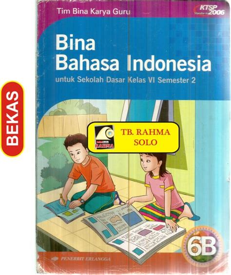 Jual Bl Bina Bahasa Indonesia Tim Bina Karya Guru B Untuk Sd