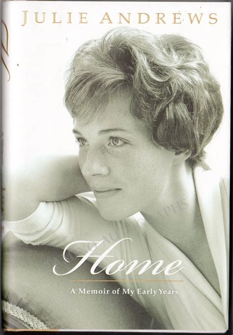 Julie Andrews Autograph Signed Book "Home - A Memoir" – Tamino