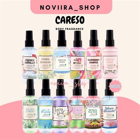 Jual NEW CARESO Body Fragrance Body Mist Body Parfume 100ml BPOM