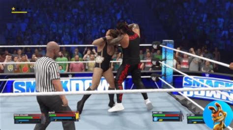 WWE 2K23 Smackdown Tag Team Championship Match The Usos Vs The Brawling