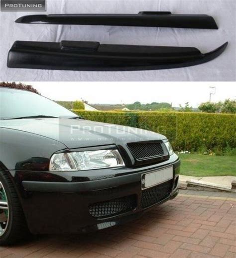 Vrs Eyebrows Headlight Covers For Skoda Octavia Mk1 1u 00 03 Facelift In Front Eyebrows Buy