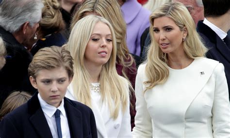 Barron Trump Joins Siblings At Donald Trumps Inauguration Photos