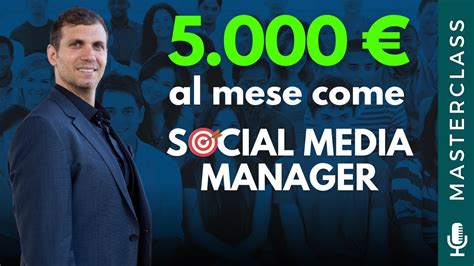 Come Generare 5000 Al Mese Da Social Media Manager YouTube