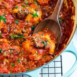 Chicken Cacciatore Easy Hour Stovetop Recipe Wellplated