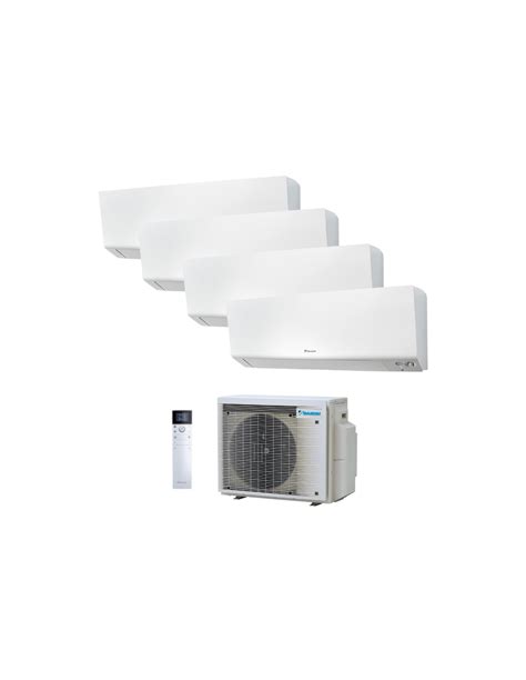 Conjunto Multisplit 4x1 Daikin Perfera 4MXM80A FTXM25R FTXM25R FTXM25R