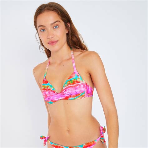 Bikini Oberteil Eyro Merida Rosa Banana Moon La Redoute