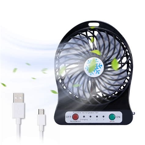 Daiosportswear Clearance Portable Rechargeable Led Light Fan Cooler