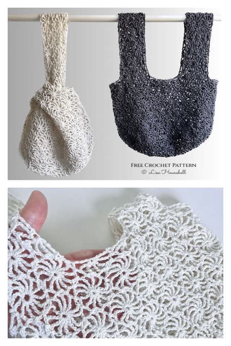 Crochet Japanese Knot Bag Free Crochet Pattern Crochet Bag Pattern