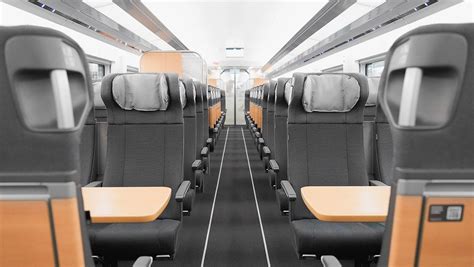 Updated Interior Design in the ICE 3neo Train - Railway Supply