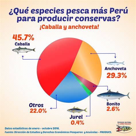 ¿qué Especies Pesca Más Perú Para Producir Conservas Pesca Pescado