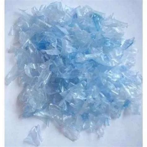 Blue Hot Washed PET Bottle Flakes Packaging Type PP Bag Packaging