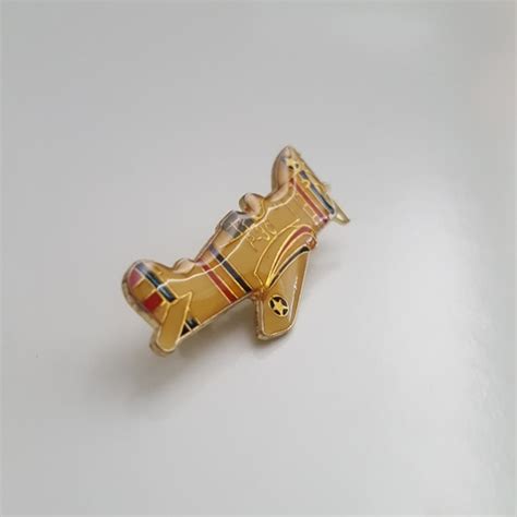 Vintage | Jewelry | Vintage P36 Fighter Plane Pin | Poshmark