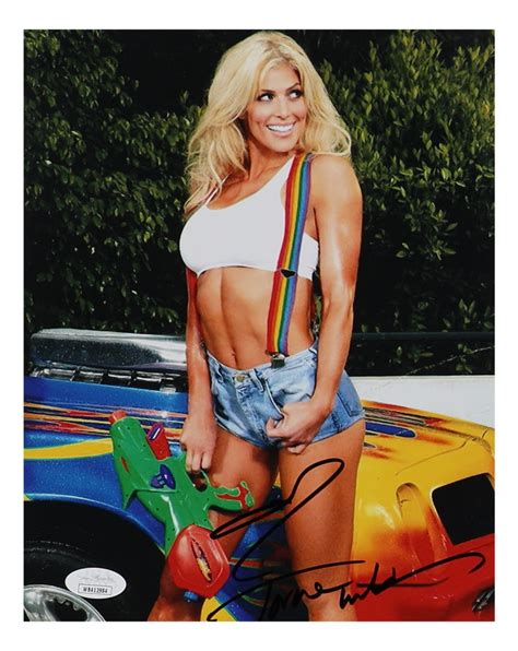 Torrie Wilson Signed Wwe 8x10 Photo Jsa Pristine Auction