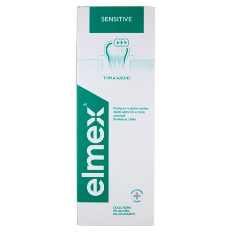 elmex collutorio Sensitive denti sensibili 400 ml | Carrefour