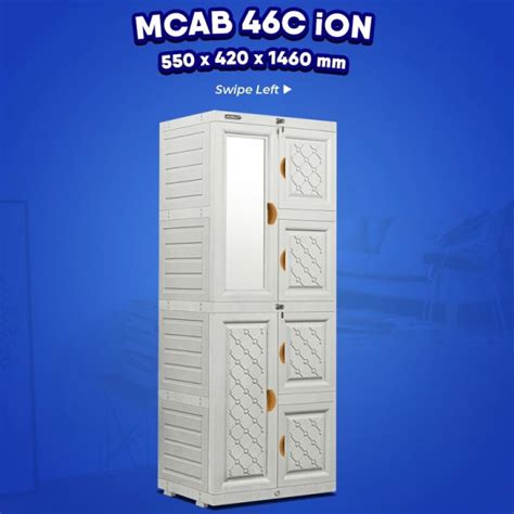 LEMARI NAPOLLY NAPOLI MCAB 46 KACA CERMIN MCAB 36 KABINET CABINET MINI