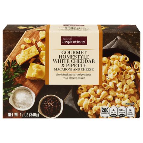 Save On Taste Of Inspirations Macaroni Cheese Homestyle White Cheddar