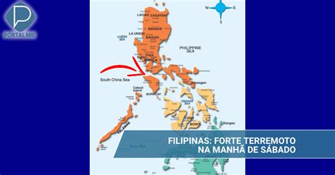 Forte Terremoto Abala Filipinas Portal Mie