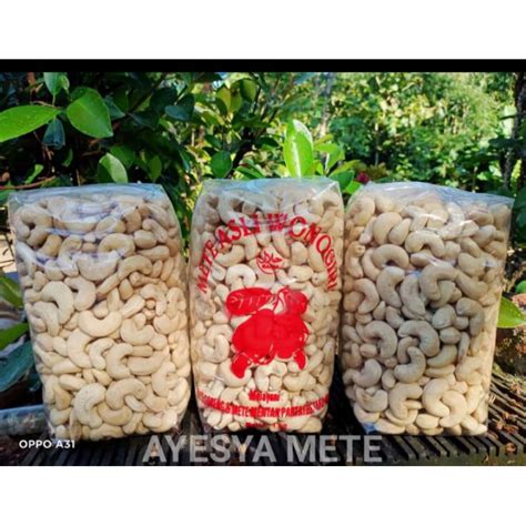 Jual Kacang Mete Kering Super Tanpa Lem Asli Wonogiri Kg Shopee