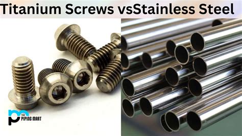 Titanium Screws Vs Stainless Steel What S The Difference