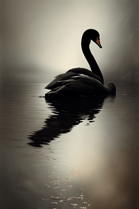 Black Swan Graphic · Creative Fabrica