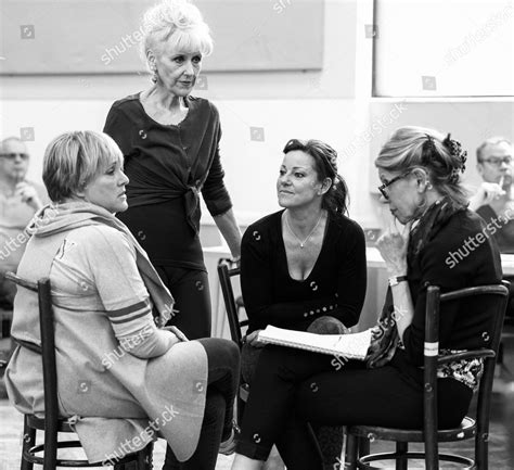 Christine Baranski Lorna Luft Anita Dobson Editorial Stock Photo